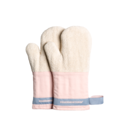 Kuchyňské rukavice Premium růžové (pár)