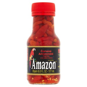 Amazon Červené amazonské papričky v kyselém nálevu 177 ml