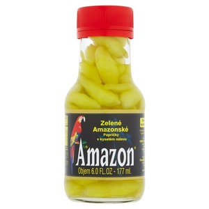 Amazon Zelené amazonské papričky v kyselém nálevu 177ml