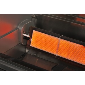 Plynový gril s infračervenými hořáky CROSSRAY+ 4 - detail infračervených hořáků