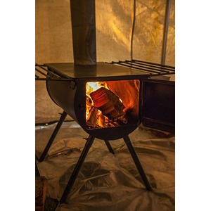 Kempová kamna Camp Chef ALPINE - komfortní vytápění s možností vaření a ohřevu vody 