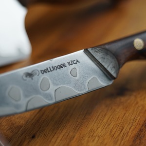 Sada kuchařských nožů Dellinger KITA North Damascus 2+1 prkénko zdarma - 2-dílná sada nožů s masivní rukojetí