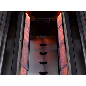 Vestavný plynový gril s infračervenými hořáky CROSSRAY+ 4 in-built - detail infrahořáků