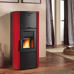 Extraflame LUCREZIA Idro Steel - barva bordo