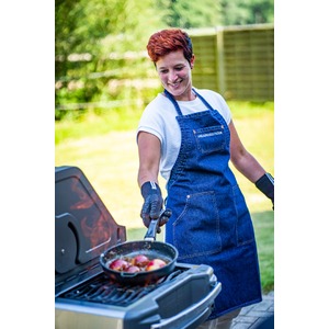 Dámské kevlarové grilovací rukavice BBQ Premium (pár) - vysoce kvalitní dámské rukavice s možností oboustranného použití s odolností do 350°C