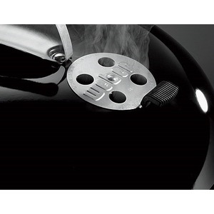 WEBER Gril na dřevěné uhlí Weber ONE-TOUCH PREMIUM 67 cm černý