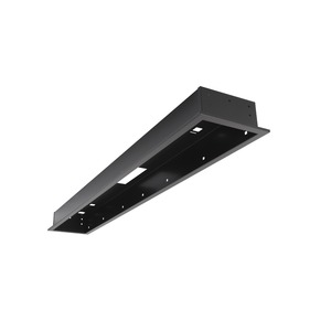 Box pro vestavnou stropní instalaci zářiče HEATSTRIP Design 2400 THD - celočerný modul pro dokonalé splynutí tepelného zářiče se stropem