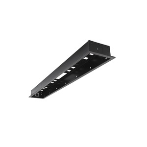 Box pro vestavnou stropní instalaci zářiče HEATSTRIP Design 3600 THD celočerný - celočerný modul pro dokonalé splynutí tepelného zářiče se stropem