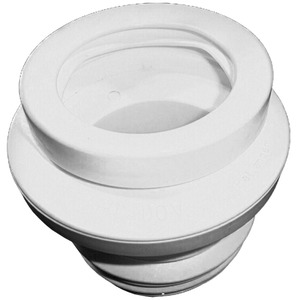 HL manžeta DN110 pro připojení WC excentrická s těsnícími lamelami (HL200) - totální výprodej vodoinstalčního materiálu