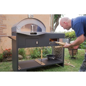 Multifunkční gril s pecí na pizzu Fontana Forni PIZZA & CUCINA - všestranný nástroj pro grilování, wok vaření nebo uzení