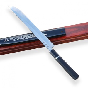 Japonský nůž Dellinger Sashimi / Sakimaru Yanagiba 310 mm - kvalitní nůž určený pro nejnáročnější zákazníky