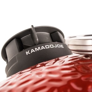 Keramický gril Kamado Joe CLASSIC JOE III - detail hliníkového víčka
