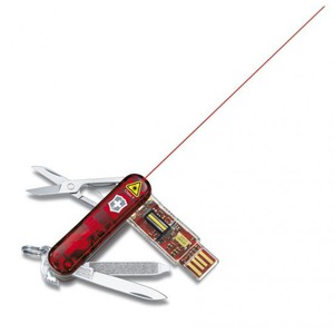 VICTORINOX Kapesní nůž VICTORINOX PRESENTATION MASTER 8GB s flash diskem a laserem
