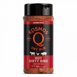 Barbeque koření Kosmo´s Q Dirty Bird HOT Rub (311g)