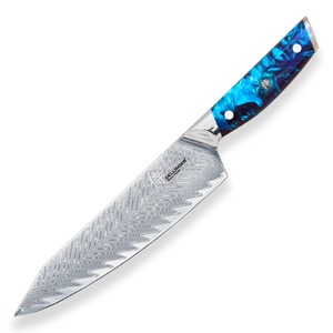 Sada kuchařských nožů Dellinger RESIN FUTURE Blue 2+1 zdarma - šéfkuchařský nůž Dellinger Resin Chef