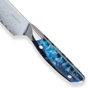Sada kuchařských nožů Dellinger RESIN FUTURE Blue 2+1 zdarma - šéfkuchařský nůž Dellinger Resin Chef