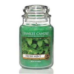 Vonná svíce Yankee Candle FRESH MINT Classic velký