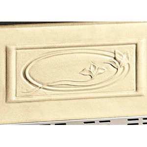 Kamna Nordica DORELLA L8 - detail vzoru kachle