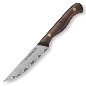 Sada kuchařských nožů Dellinger KITA North Damascus 2+1 prkénko zdarma - okrajovací nůž Dellinger KITA