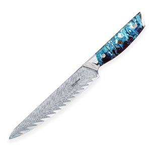 Sada kuchařských nožů Dellinger RESIN FUTURE Blue 2+1 zdarma - univerzální nůž Dellinger Resin Utility 