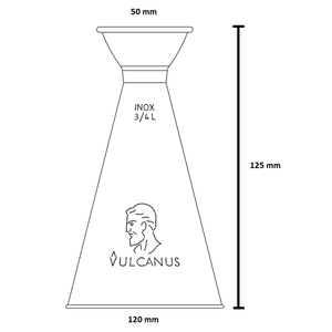 Vulcanus Oilcan 0,75 l - konev na olej pro grilování i vaření