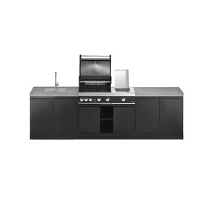 Venkovní grilovací kuchyně Grandpro Premium G3 Plus - příplatková konfigurace se dřezem