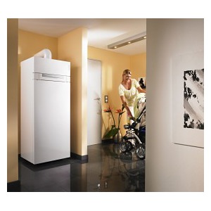 Viessmann Plynový kondenzační kotel s nabíjeným zásobníkem Viessmann VITODENS 333-F 5,2-26 kW pro ekvitermně řízený provoz
