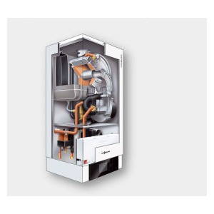 VIESSMANN Plynový kondenzační kotel Viessmann VITODENS 200-W 19 kW + Vitocell 100-W 120 litrů pro ekvitermně řízený provoz