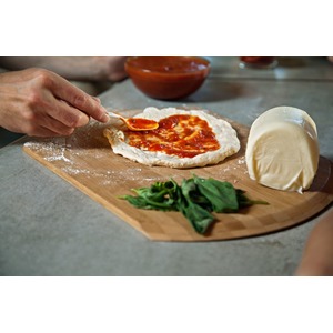 Bambusové prkénko na pizzu Camp Chef - praktické prkénko pro přípravu a servírování pizzy a jiných pokrmů