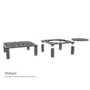 Vulcanus Multigrid Pro730 - litinový rošt pro grily VULCANUS s grilovací plochou 910x910 mm