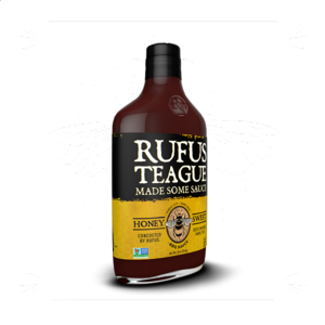 Grilovací omáčka Rufus Teague Honey Sweet BBQ omáčka (454g) - hustá sladká omáčka pro jakékoliv maso