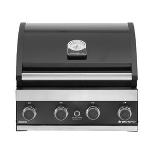 Vestavný plynový gril Grandpro PREMIUM G4 - skvělý gril pro rodinné grilování s možností vlastní obestavby