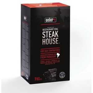 Dřevěné uhlí WEBER Steak House Premium Restaurant - balení 7 kg