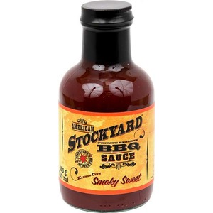 Grilovací omáčka Stockyard Smoky Sweet (350ml) - všestranná sladká zauzená omáčka