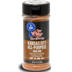 Barbeque koření Three Little Pigs BBQ ALL-PURPOSE BBQ RUB (354g) - univerzální BBQ koření pro jakýkoliv typ pokrmu