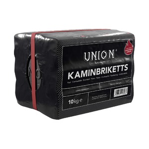 Krbové uhelné brikety UNION 960 kg - velmi kvalitní a ekologické brikety pro krbová kamna, krby a kotle na uhlí