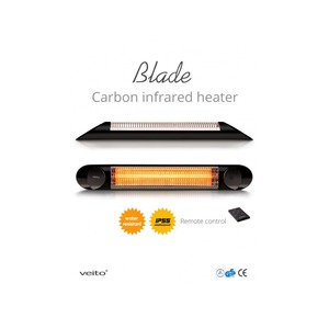 Elektrický karbonový zářič VEITO BLADE 2000 BLACK