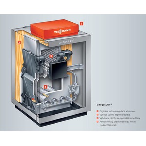  Viessmann VITOGAS 200 F - Schéma