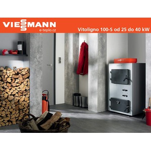 Viessmann VITOLIGNO 100-S - ukázka umístění kotle