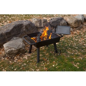 Gril na dřevěné uhlí Camp Chef WAGON - poslouží rovněž jako otevřené ohniště