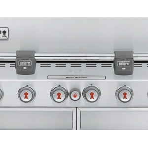 Plynový vestavný gril Weber SUMMIT S-660 Built In - detail aroma kolejnice Flavorizer Bars